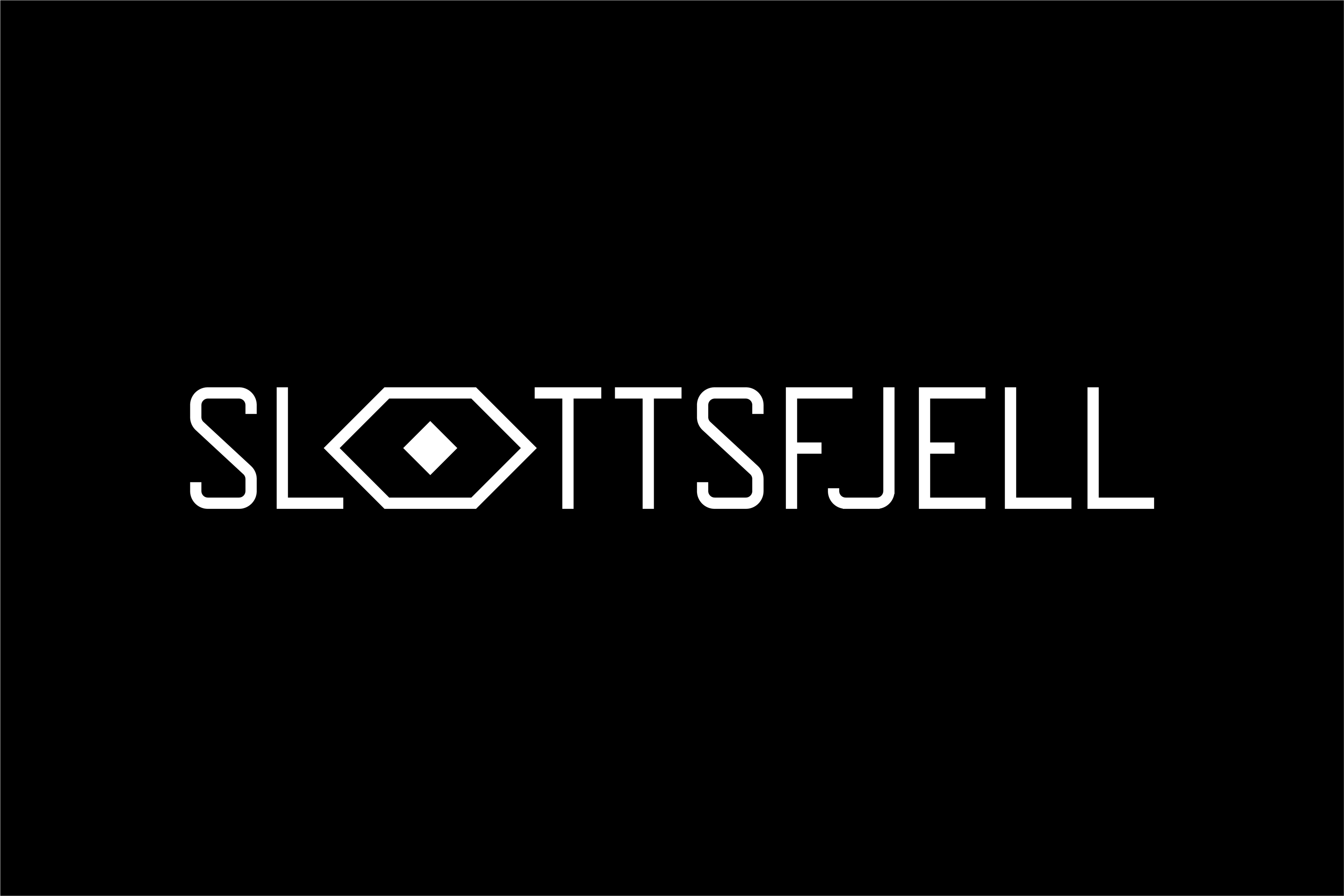 Slottsfjell Logo BW